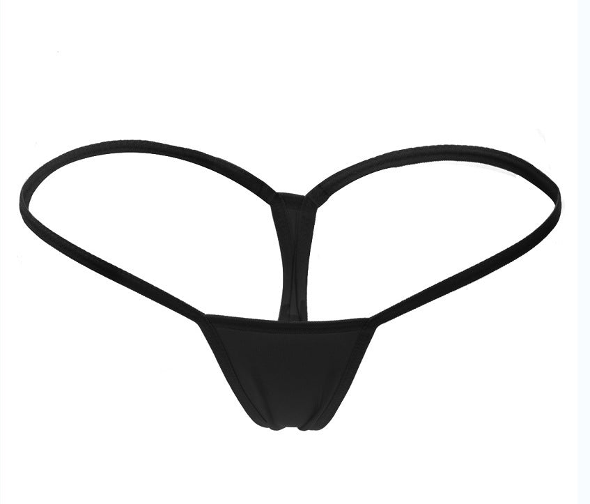 Mini g-string panties - side view showing seamless design